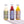 Load image into Gallery viewer, Trio of Pure Wild Co Collagen Infusions. Glass bottles of Lime-Agave-Ginseng, Blueberry-Holy Basil, Mango-Turmeric on a white background.

